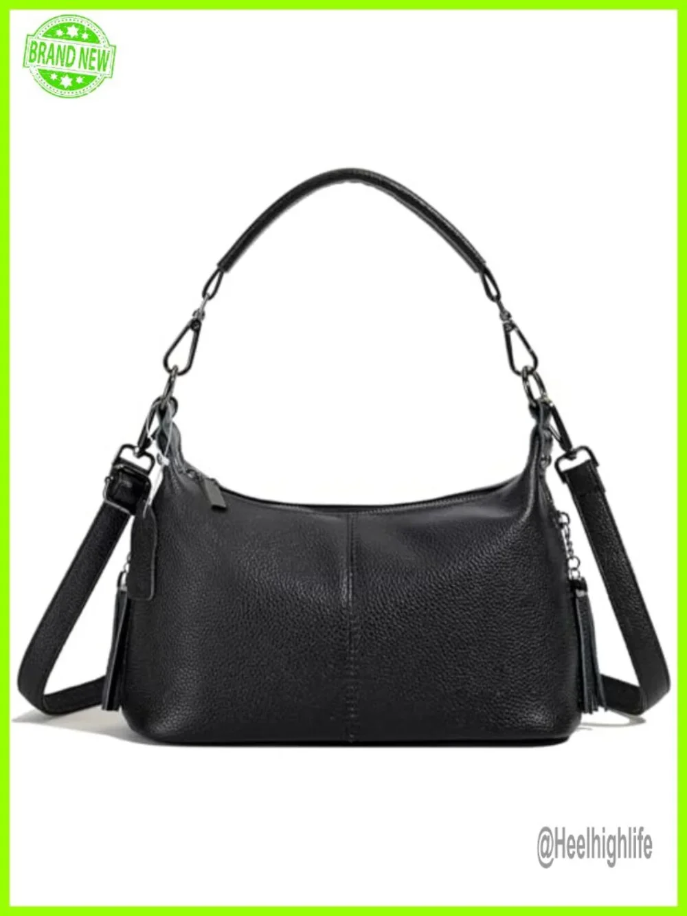 PU Leather Hobo Purse for Women Shoulder Crossbody Bag Tote Handbag with